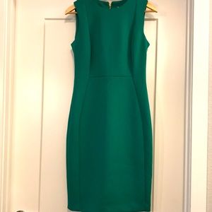 Calvin Klein green dress Size 6